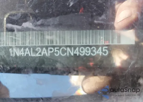 2012 Nissan Altima 2.5 S from USA, damaged, VIN 1N4AL2AP5CN499345